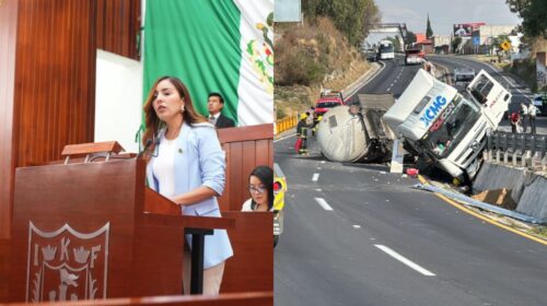 Exige diputada Miriam Martínez acciones urgentes para frenar accidentes en la autopista El Molinito–San Martín Texmelucan