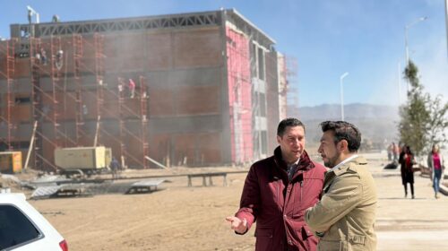 Supervisa Salvador Santos Cedillo obras estratégicas que impulsan el desarrollo de Huamantla