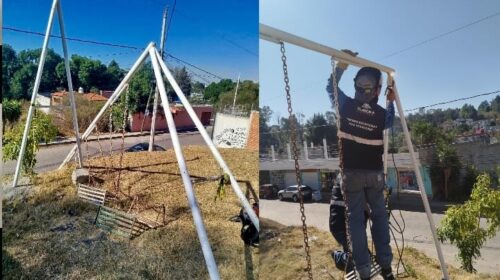 Gobierno que escucha y resuelve rescata espacios públicos en Tepehitec, Ocotlán, Ixtulco y Tlacomulco