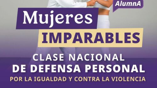 Tlaxcala se suma a la Clase Nacional de Defensa Personal por el 8M