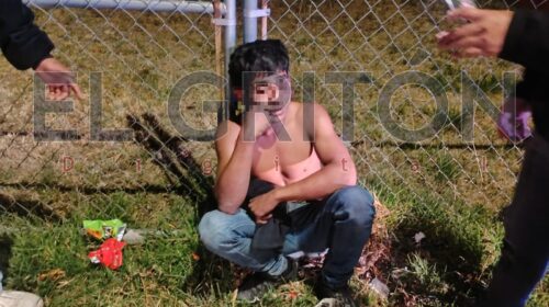 Roba motocicleta en Unidad Sta Cruz y es detenido frente al Cereso de Tlaxcala