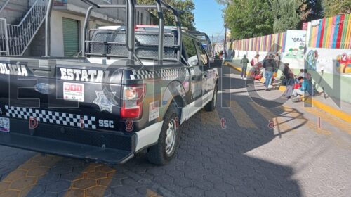 Delincuentes aprovechan la madrugada y roban más de 50 mil pesos en equipo a primaria de Teolocholco