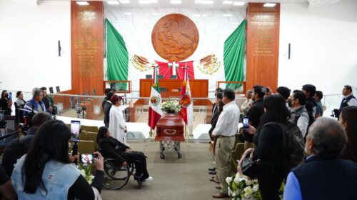 Rinde Congreso de Tlaxcala homenaje póstumo a ex legislador Nahum Atonal Ortiz