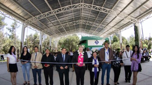 ¡Blanca Angulo marca historia! Es la única alcaldesa en Tlaxcala que ha construido 7 techumbres escolares