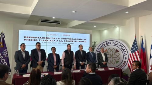 Lanza Sedeco convocatoria del Premio Tlaxcala a la Competitividad 2026