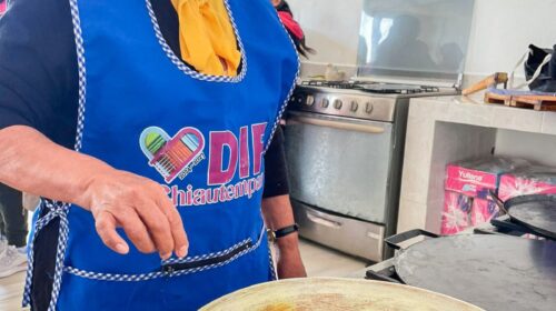 Impulsan en Chiautempan taller gratuito de tortillas de nopal promovido por Blanca Angulo Meneses