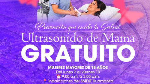 SMDIF Huamantla acerca ultrasonidos gratuitos para mujeres en el marco del Día Internacional de la Mujer