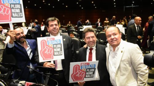 Ray Vázquez Conchas, “el guerrero tlaxcalteca de la Presidenta”, vota a favor de la reforma electoral