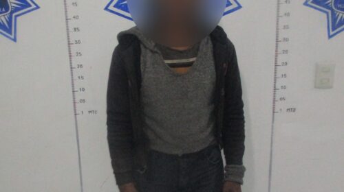 Policía municipal de Huamantla detiene a masculino señalado por presunta agresión a una menor