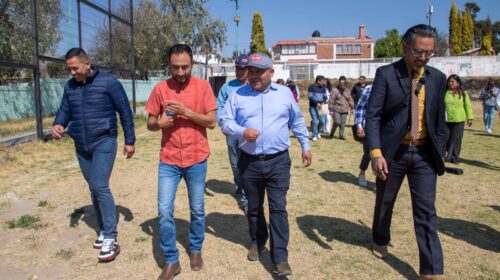 Gobierno de Apizaco realiza jornada integral de trabajo en San Luis Apizaquito