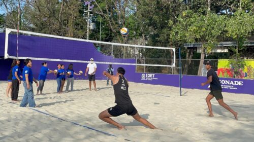 Duplas mexicanas se preparan en Tlaxcala para el Tour Mundial de Voleibol de Playa