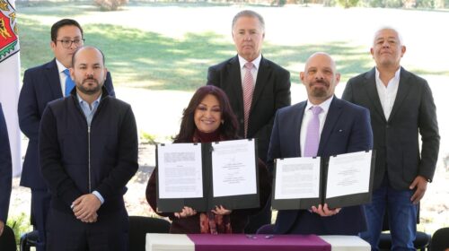 Firman Gobierno Estatal e industria textil convenio “Por el Bienestar del Medio Ambiente”