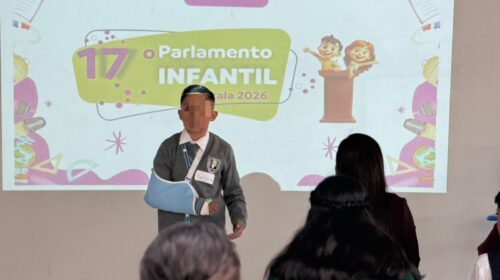 Tlaxco fue sede de etapa del Parlamento Infantil Tlaxcala 2026