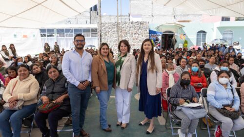 Dif Huamantla consolida acciones de salud para mujeres con entrega de lentes y estudios clínicos