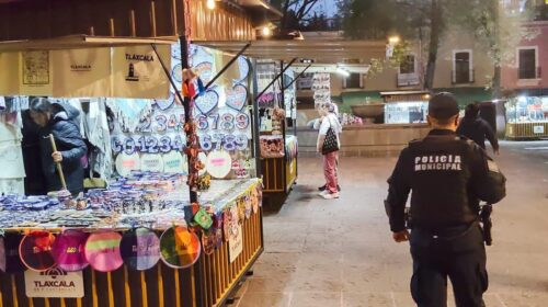 Policía municipal de Tlaxcala mantiene presencia activa para prevenir delitos