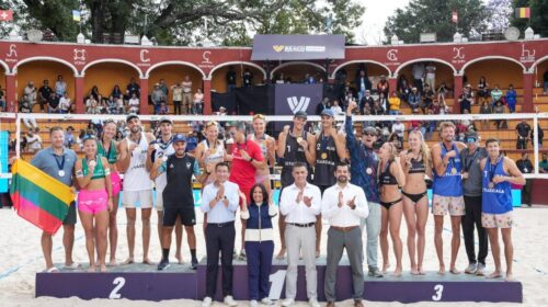 alcalde Alfonso Sánchez García destaca la proyección que alcanzó Tlaxcala con el Beach Volleyball World Pro Tour 2026