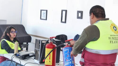 Ofrece gobierno municipal de Tlaxcala capacitación a comercios a través de Protección Civil