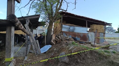 Protección Civil atiende emergencia por aparente ahorcamiento en Acopinalco del Peñón, Tlaxco