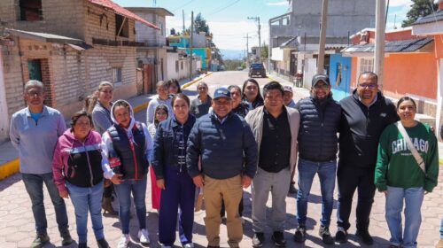 ¡DEL OLVIDO A LA TRANSFORMACIÓN! Javier Rivera entrega calles y llega con soluciones directas al pueblo en Apizaco