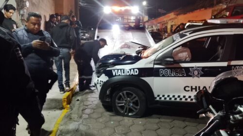 Escándalo del 7 de Mayo: burócrata roba patrulla borracho, desata persecución y se estrella en plena fuga