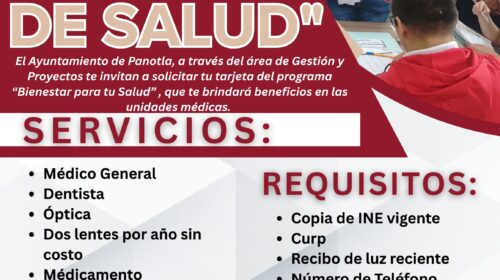 Panotla impulsa el bienestar con el programa “Tarjetas de Salud”