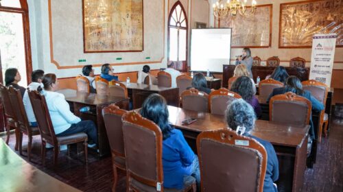 Gobierno municipal de Tlaxcala presentó la conferencia retos y perspectiva de la política municipal hacia las mujeres