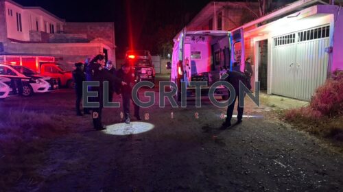 Sobrevive joven a ataque a balazos afuera de un domicilio, en Yauhquemehcan