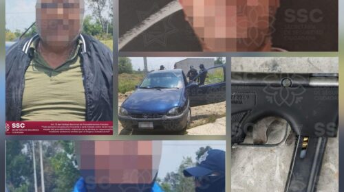 Asegura SSC y Marina a tres sujetos por secuestro exprés cometido contra una familia en Natívitas