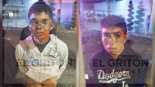 Guardia Nacional detiene a dos sujetos tras asalto a Oxxo en SPM; se robaron más de 30 cajetillas de cigarros, dinero y encendedores