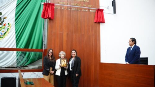 Reconoce Congreso de Tlaxcala a María de los Ángeles Grant Munive, primera diputada estatal y federal