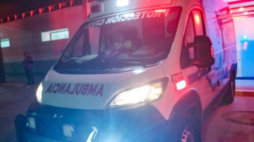 Atiende protección civil del municipio de Tlaxcala a sexagenario lesionado tras presunto atropellamiento