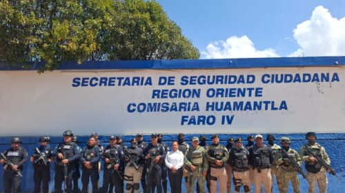 Refuerzan autoridades el operativo Semana Santa Segura 2026 en la zona oriente
