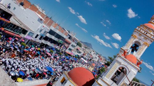 Más de 100 mil personas vivieron la Semana Santa en Chiautempan, la más representativa de Tlaxcala