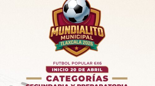 Ayuntamiento de Tlaxcala lanza doble convocatoria del “Mundialito Municipal” para impulsar el deporte