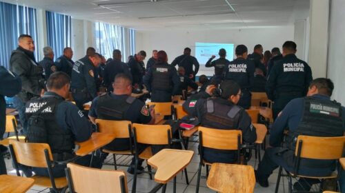 Fortalece Gobierno de Huamantla capacitación en Derechos Humanos para personal de Seguridad Pública
