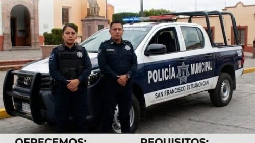 Tetlanohcan abre convocatoria para integrar nuevos elementos a la Policía Municipal