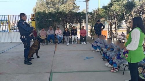 Fortalecen cultura vial y prevención del delito en infancias de Huamantla 