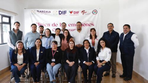 Destaca Clínica de las Emociones de Chiautempan en visita de autoridades federales y estatales