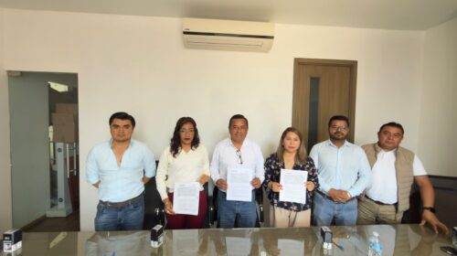 Idelfonso Carro Roldán firma convenio “Peso a Peso” para impulsar obra pública en Panotla