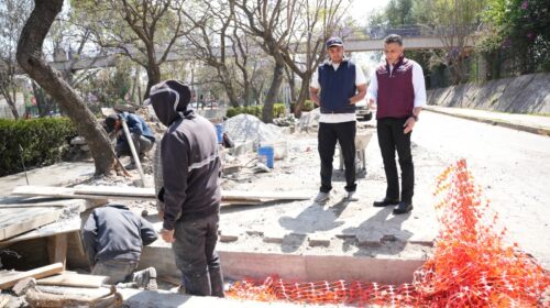 Con 8 nuevas bocas de tormenta, gobierno de Alfonso Sánchez y el Estado previenen inundaciones en la capital