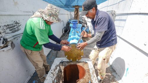 Inicia gobierno de Alfonso Sánchez García trabajos preventivos en pozo “Mariano Sánchez” para garantizar el consumo seguro de agua