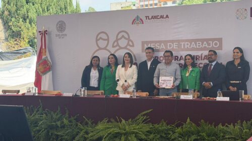 Benjamín Atonal encabeza acciones por la niñez en Totolac; refuerzan coordinación institucional