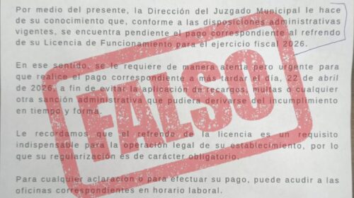 ¡Ojo, comerciantes! Detectan documentos falsos para cobrar licencias en Chiautempan