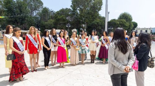 Huamantla enamora y conquista a participantes de Miss Teen Américas México