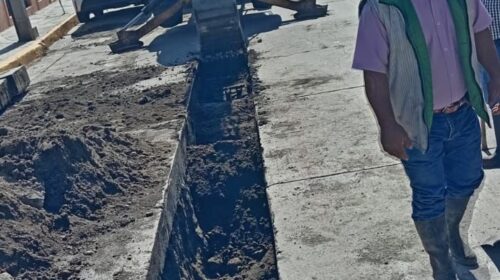 Capamh atiende incidencia en red de agua y drenaje en distintos puntos de Huamantla