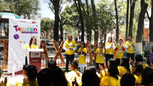 Primer Tapatón en Tlaxcala supera meta y reúne más de 9.6 toneladas de tapitas para apoyar a niñas y niños con cáncer