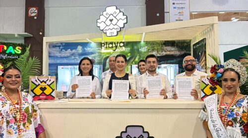 Huamantla y Playa del Carmen consolidan alianza estratégica mediante hermanamiento