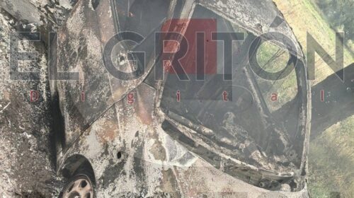 Incendian vehículo en límites de Tlaxcala y Puebla