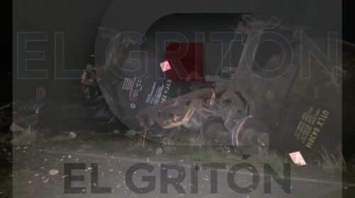 Se descarrila tren con más de 9 mil litros de material flamable en límites de Yauhquemehcan y Apizaco