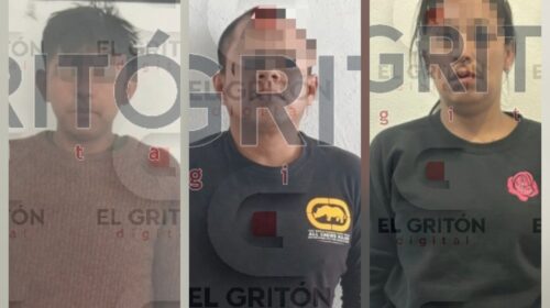 Detienen en Tenancingo a dos poblanos y un oaxaqueño con vehículos robados, inhibidores de señal y arma de fuego